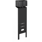 NIK76136655-Tuinpaal essentieel, 2 stopcontacten, zwart-Niko