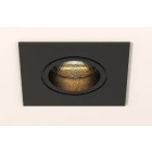 TAL424676-Inbouwspot vierkant GU10 ZWART-TAL