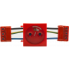 Contactdoos 2P+A 45 x 45 / Sleutel  06-010-20