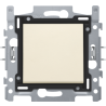 Tweepolig schakelaar set 16 A Creme 100-61300