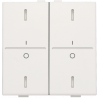 Toets 2X met lens I-0 White 101-00034
