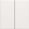 Set Tweevoudige Drukknop White 101-31004