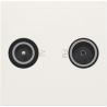 Aansluiting Tv/Fm Edu White 101-69501