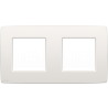 Afdekplaat 2-voudig 71mm White 101-76800
