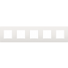 Afdekplaat 5-voudig 71mm Intense White 120-76005