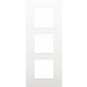 Afdekplaat 3-voudig 60mm Intense White 120-76300