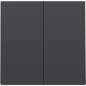 Set Tweevoudige Drukknop Athracite 122-31004