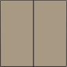 Set Tweevoudige Drukknop Bronze 123-31004