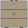 Home Control Dimbediening Bronze 123-51043