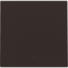 Drukknop set met lens Dark Brown 124-32002