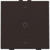 Home Control Dimbediening Dark Brown 124-51043