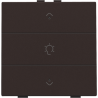 Home Control Dimbediening + LED Dark Brown 124-52043