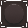 Afwerkingsset 1-0-2 Draaischakelaar Motor Dark Brown 124-65938