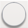Drukknop set zonder symbool White Coated 154-64006