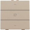 Home Control Motorbediening Champagne Coated 157-51033