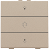 Home Control Dimbediening + LED Champagne Coated 157-52043