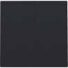 Set Tweevoudige Drukknop Black Coated 161-31004
