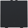 Home Control Drukknop + LED Black Coated 161-52001