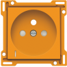 Centraalplaat Spanningsaanduiding 28,5mm Oranje 198-66607