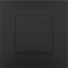 Home Control Drukknop Piano Black Coated 200-51001
