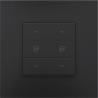 Home Control Dubbele Motorsturing + LED Piano Black Coated 200-52036