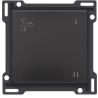 Toets met ventilatieaanduiding Piano Black Coated 200-61106
