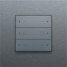 Home Control Dubbele Motorsturing + LED Alu Grey Coated 220-52036