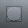 Drukknop set zonder symbool Alu Grey Coated 220-64006