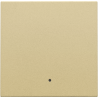 Drukknop set met lens Alu Gold Coated 221-32002