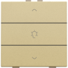 Home Control Dimbediening Alu Gold Coated 221-51043