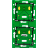 Home Control Muurprint 2X Vert,  550-14027